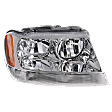 Passenger Side Halogen Headlight, With bulb(s), OE Replacement, Without Wiring Harness, Limited/Overland Models