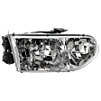 Passenger Side Headlight, with Bulb, Halogen, Clear Lens, 6 Cyl., 3.3L Engine