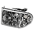 Passenger Side Headlight, with Bulb, Halogen, Clear Lens, 6 Cyl., 3.3L Engine
