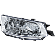 Passenger Side Headlight, with Bulb, Halogen, Clear Lens
