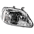 Passenger Side Headlight, without Bulb, Halogen, Clear Lens, 4 Cyl., 1.6L Engine