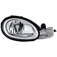 Passenger Side Headlight, with Bulb, Halogen, Clear Lens, Chrome Interior, 4 Cyl., 2.0L Engine