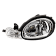 Driver Side Headlight, with Bulb, Halogen, Clear Lens, Chrome Interior, 4 Cyl., 2.0L Engine