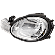 Driver Side Headlight, with Bulb, Halogen, Clear Lens, Chrome Interior, 4 Cyl., 2.0L Engine