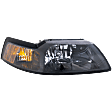 Passenger Side Headlight, with Bulb, Halogen, Clear Lens