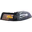 Passenger Side Headlight, with Bulb, Halogen, Clear Lens