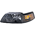 Driver Side Headlight, with Bulb, Halogen, Clear Lens
