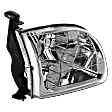 Passenger Side Headlight, with Bulb(s), Standard Cab Pickup (Regular Cab)/Extended Cab Pickup (Access Cab)
