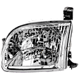 Driver Side Headlight, with Bulb(s), Standard Cab Pickup (Regular Cab)/Extended Cab Pickup (Access Cab)