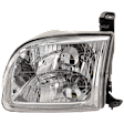 Driver Side Headlight, with Bulb(s), Standard Cab Pickup (Regular Cab)/Extended Cab Pickup (Access Cab), CAPA CERTIFIED