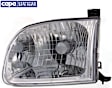Driver Side Headlight, with Bulb(s), Standard Cab Pickup (Regular Cab)/Extended Cab Pickup (Access Cab), CAPA CERTIFIED