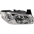 Passenger Side Headlight, with Bulb, Halogen, Clear Lens, without 20th Anniversary Edition