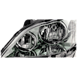 Driver Side Headlight, with Bulb, Halogen, Clear Lens, Chrome Interior, Base Model, 6 Cyl., 3.0L Engine