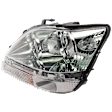 Driver Side Headlight, with Bulb, Halogen, Clear Lens, Chrome Interior, Base Model, 6 Cyl., 3.0L Engine