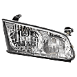 Passenger Side Headlight, with Bulb, Halogen, Clear Lens