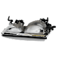 Passenger Side Headlight, with Bulb, Halogen, Clear Lens