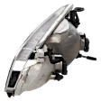 Passenger Side Headlight, with Bulb, Halogen, Clear Lens, CAPA Certified