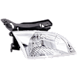 Passenger Side Headlight, with Bulb, Halogen, Clear Lens