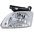 Driver Side Headlight, with Bulb, Halogen, Clear Lens