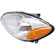 2004 Ford Taurus - Driver Side Halogen Headlight, With bulb(s), OE Replacement
