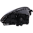 2004 Ford Taurus - Driver Side Halogen Headlight, With bulb(s), OE Replacement