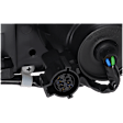 2004 Ford Taurus - Driver Side Halogen Headlight, With bulb(s), OE Replacement