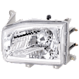 Driver Side Headlight, with Bulb, Halogen, Clear Lens, Production Date From December 1998