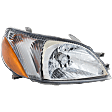 Passenger Side Headlight, with Bulb, Halogen, Base Model, 4 Cyl., 1.5L Engine