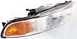 Passenger Side Headlight, with Bulb, Halogen, Clear Lens