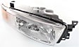 Passenger Side Headlight, with Bulb, Halogen, Clear Lens