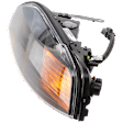2001 Lincoln LS - Driver Side Halogen Headlight, With bulb(s), OE Comparable Finish
