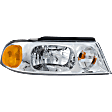 Passenger Side Headlight, with Bulb, Halogen, Clear Lens, Base Model, 8 Cyl., 5.4L Engine