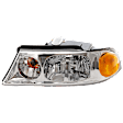 Driver Side Headlight, with Bulb, Halogen, Clear Lens, Base Model, 8 Cyl., 5.4L Engine