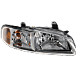 Passenger Side Headlight, with Bulb, Halogen, Clear Lens
