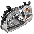 Driver Side Headlight, with Bulb, Halogen, Clear Lens