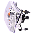 2007 Ford Ranger - Driver Side Halogen Headlight, With bulb(s), OE Replacement, CAPA Certified