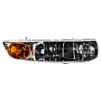 Passenger Side Headlight, with Bulb, Halogen, Clear Lens, Base Model, 4 Cyl., 1.9L Engine, Sedan/Wagon