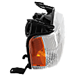 Passenger Side Headlight, with Bulb, Halogen, Clear Lens