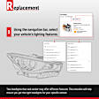 Passenger Side Headlight, with Bulb, Halogen, Clear Lens