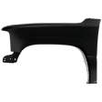 Front, Driver Side Fender