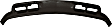 Front Lower Valance, Air Deflector, Textured Black, For Models With Tow Hooks and Fog Lights