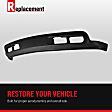 Front Lower Valance, Air Deflector, Textured Black, For Models With Tow Hooks and Fog Lights