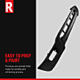 Front Lower Valance, Air Deflector, Textured Black, For Models With Tow Hooks and Fog Lights