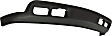 Front Lower Valance, Air Deflector, Textured Black, For Models With Tow Hooks and Fog Lights, CAPA CERTIFIED