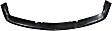 Front, Upper Bumper Trim, Face Bar Trim Cap, Black