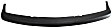 Front, Upper Bumper Trim, Face Bar Trim Cap, Black
