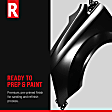 Front, Passenger Side Fender, Primed, USA/Canada Built Vehicles
