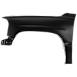 Front, Driver Side Fender, Primed, USA/Canada Built Vehicles