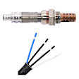 250-24400 Oxygen Sensor, Sold Individually, 4-wire, Walker Products Original Equipment Base Sensor