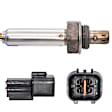 250-24518 After Secondary Catalytic Converter Oxygen Sensor, Sold Individually, 4-wire, Walker Products Original Equipment Base Sensor